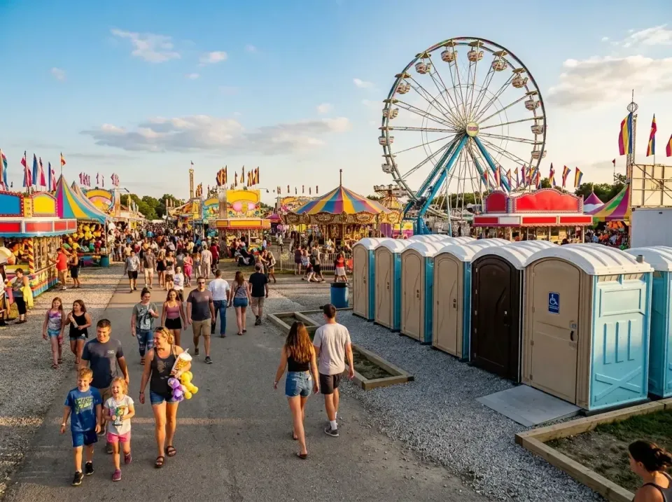 county-fair-restroom-area-a-wi-005 — professional installation, Roll-off Dumpster & Portable Bathroom Rentals in New York
