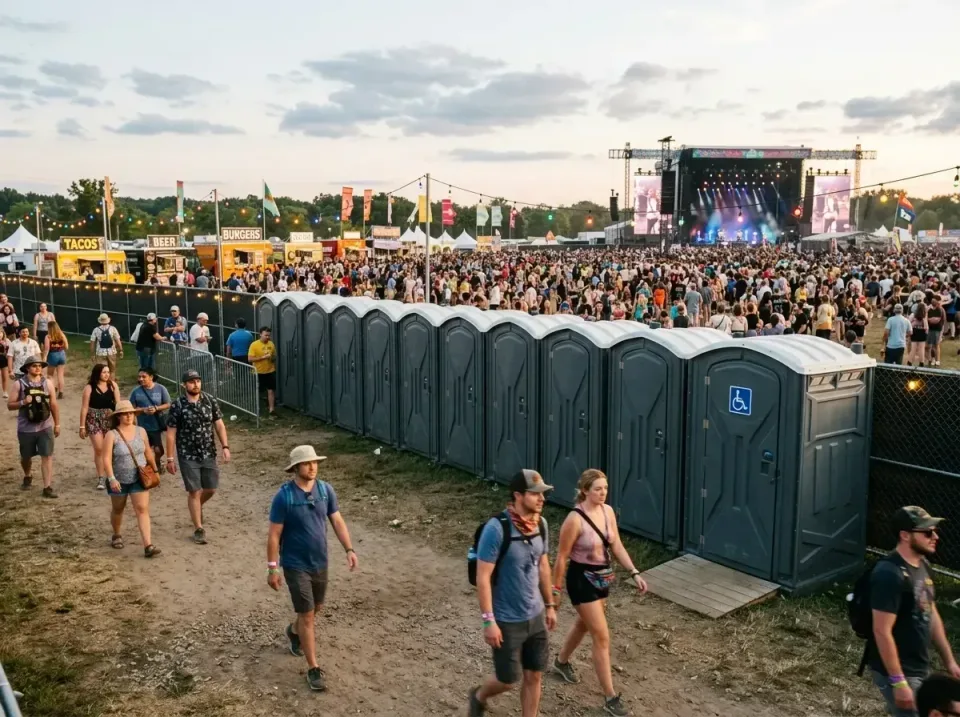 music-festival-sanitation-stat-003 — frequently asked questions, Roll-off Dumpster & Portable Bathroom Rentals in New York